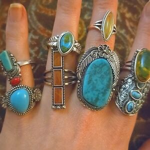 Boho Fashion Ring Set